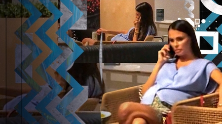 Am filmat-o la shopping pe vedeta TV înainte să intre în sala de nașteri!