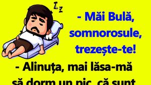 BANC | "Bulă, somnorosule, trezește-te!"
