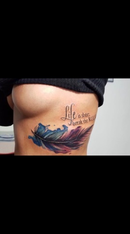 Noul tatuaj al Inei, care a fost făcut peste cel dedicat lui Fulgy