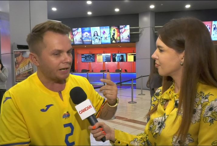 Codin Maticiuc a venit îmbrăcat în tricoul Naționalei României