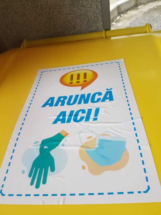 Primăria Sectorului 1 a achiziționat pubele speciale pentru deșeurile medicale. Acestea vor fi amplasate în școli și la intrarea în parcuri