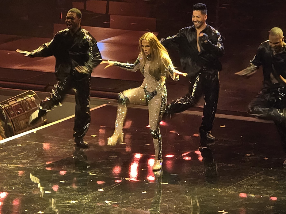 Jennifer Lopez la American Music Awards 2025 la Fontainebleau Las Vegas. Foto: Profimedia