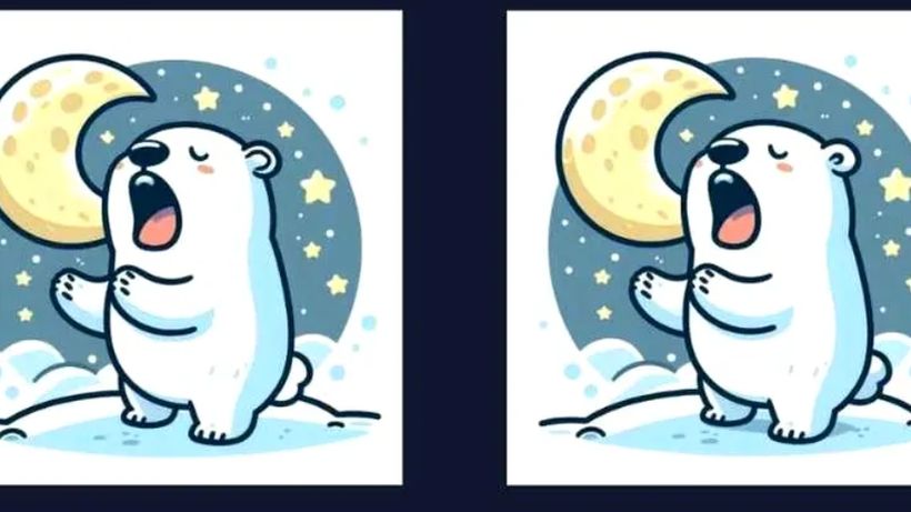 Test IQ | Găsiți cele 3 diferențe dintre aceste două imagini. Geniile o fac în doar 15 secunde!