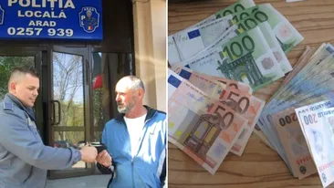 Gest fără precedent al unui rrom din Arad. A găsit un portofel plin cu euro şi l-a dus la poliţie. A avut însă o mică ”pretenţie”