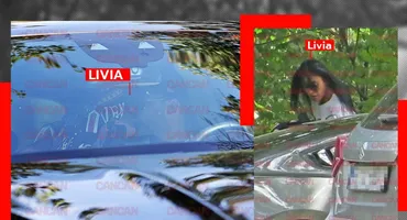 CANCAN.RO detonează BOMBA! E amantlâcul anului în lumea showbiz-ului. Livia Bordea, sărut pasional în mașină cu cel mai bun prieten al fostului soț!