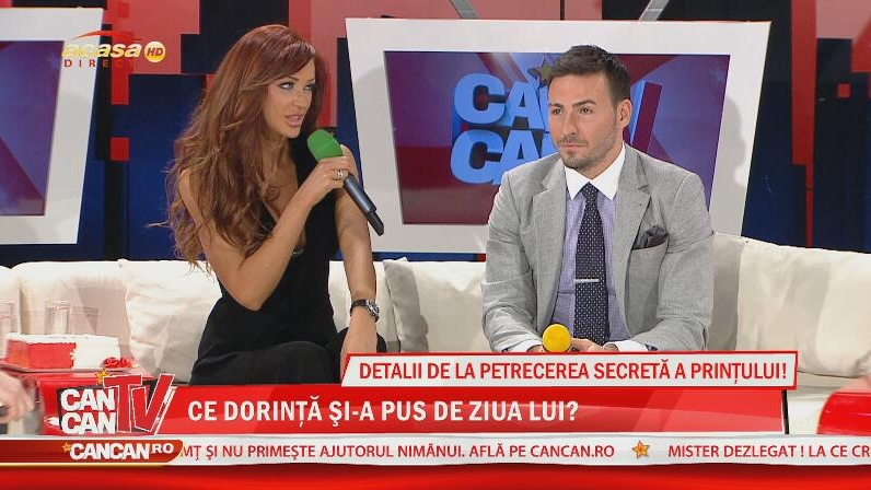 Bianca şi-a băgat "nasul" în cadourile primite de Cristea de ziua lui: "Mi-am însuşit câteva"