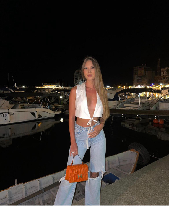 Olga, noua iubită a lui CRBL /Foto: Instagram