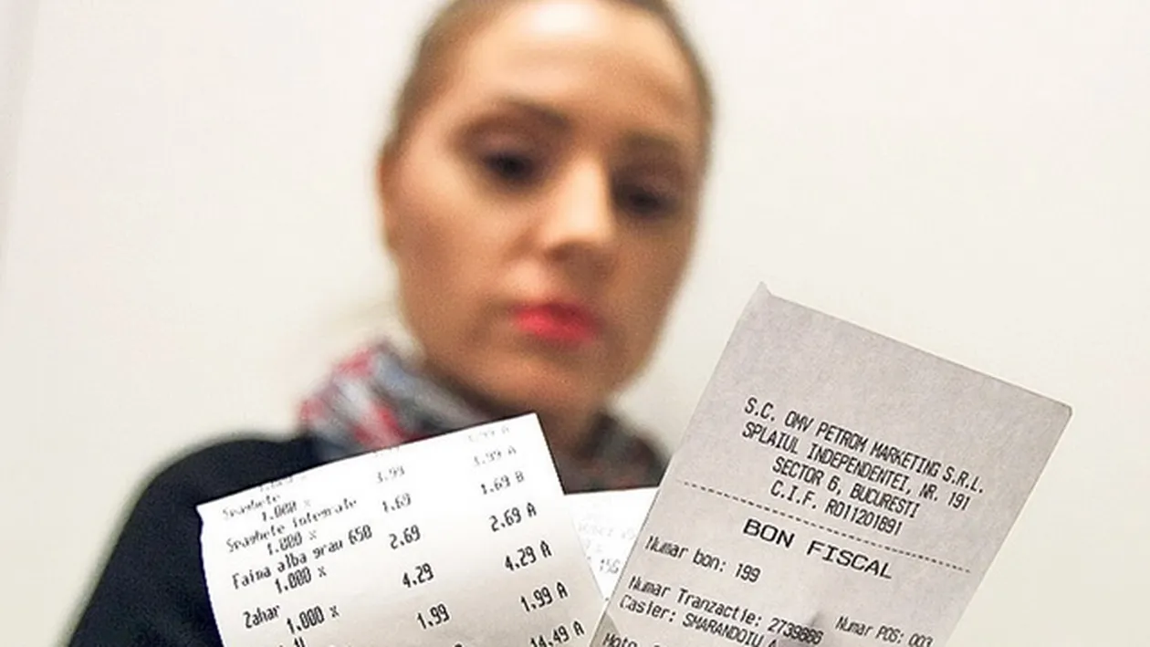 Pericolul URIAS care se ascunde in bonurile fiscale! Hartia toxica pe care o ascundem in portofel provoaca afectiuni grave