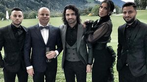 Raluca şi Pepe, tablou de familie la nunta finilor! Bruneta a făcut anunţul mai fericită ca niciodată: ”Tabloul vieţii mele!”