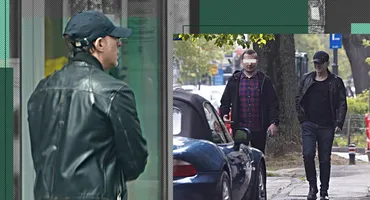 Florin Cîțu o „arde” undercover! Președintele Senatului a ieșit cu geaca de piele și șapca trasă pe ochi, pe Beller, la promenadă