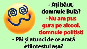 BANC | "Ați băut, domnule Bulă?"