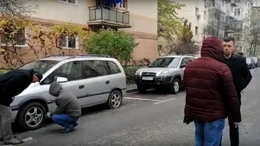 Locuitorii dintr-un cartier din Craiova, în stare de șoc! 25 de mașini, descoperite cu anvelopele tăiate