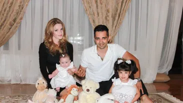 Uite ce mari s-au făcut fetele lui Mihai de la Akcent! Fiica adoptată îi seamănă leit şi se transformă într-o micuţă domnişoară