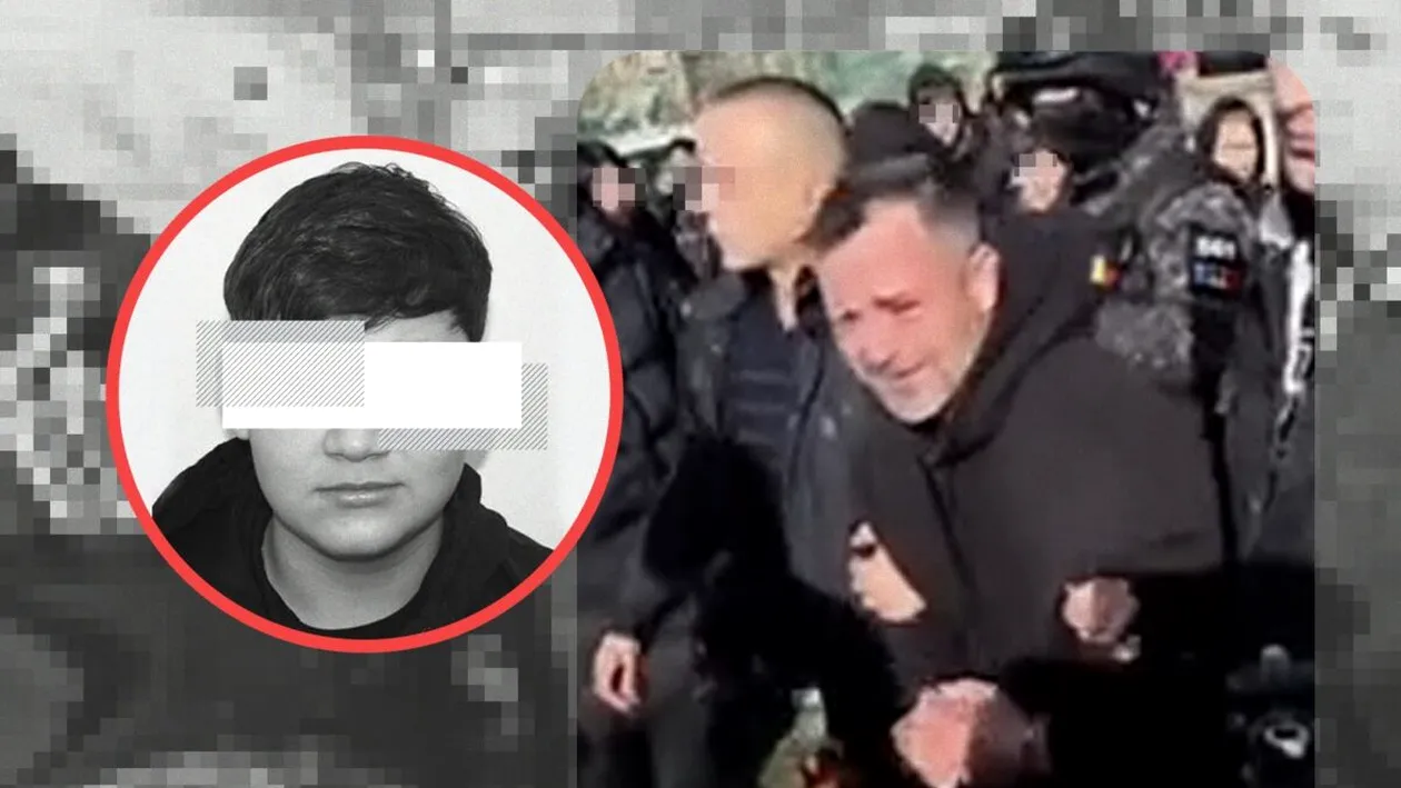 Gestul emoționant făcut de un polițist la înmormântarea lui Mario Berinde. Imagine sfâșietoare