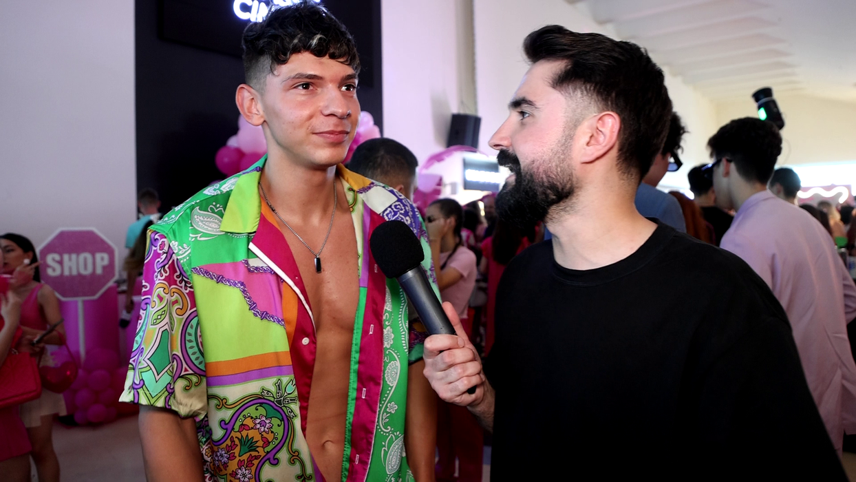 Antonio Pican a oferit un interviu de senzație, în exclusivitate pentru CANCAN.RO, direct de la evenimentul de lansare a filmului "Barbie" în România (Foto: captură video)
