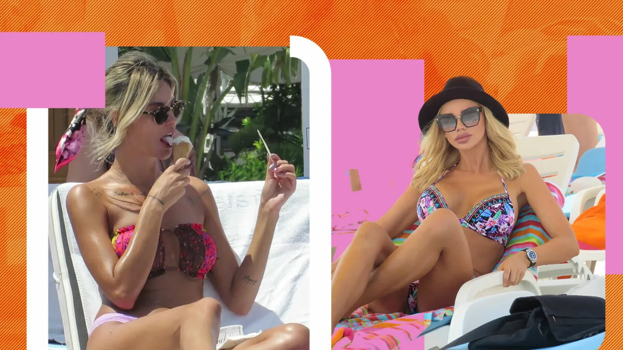 A luat foc plaja! Imagini de infarct cu Mădălina Ghenea, Bianca Drăgușanu sau Ramona Olaru