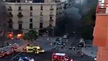 Explozie puternică în Barcelona! Zeci de victime