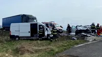 Accident grav pe DN1! Două persoane au murit și alte două au fost transportate în stare gravă la spital