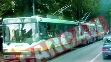 Mutilata in troleibuzul 91