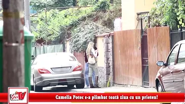 Camelia Potec s-a plimbat prin tot orasul cu Mercedesul personalizat in cautarea unei gradinite