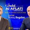 „Ai Aflat! cu Ionuț Cristache” începe marți, 27 octombrie, de la ora 15.00, live pe Gândul. Invitat: Rareș Bogdan