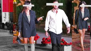 Cu cine a apărut ex-amanta "Regelui mezelurilor" la party-ul marelui Droopy. "Calificata" brunetă și-a găsit liniștea alături de un afacerist tânăr