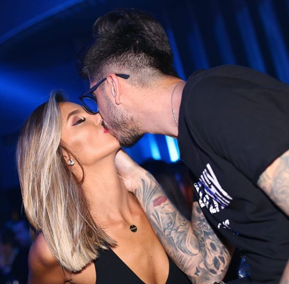 Ramona Olaru, în club cu soțul ei, când încă formau un cuplu