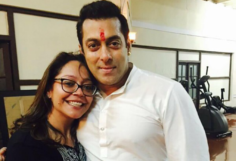 Salman Khan şi sora lui, Srishti