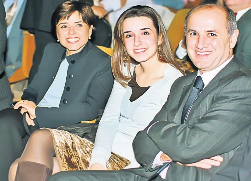 George şi Cristiana Copos au împreună o fată, Alexandra