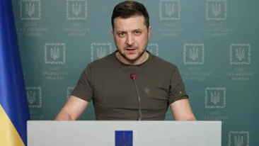 Volodomir Zelenski, elogii la adresa ucrainenilor care au arătat că “navele rusești pot merge... doar la fund”