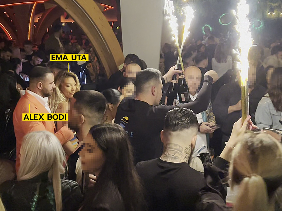 Alex Bodi, Ema Uta și "brigada", chef faraonic la Breeze