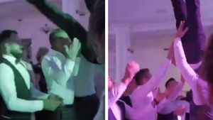 Îţi mai aminteşti de mirele care a fost scăpat de prieteni din braţe, la nuntă? Ce s-a întâmplat cu el, după un an