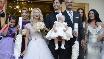 Ce cadou de neuitat au primit Andreea Bălan și George Burcea de la nașii lor, chiar în ziua nunții!