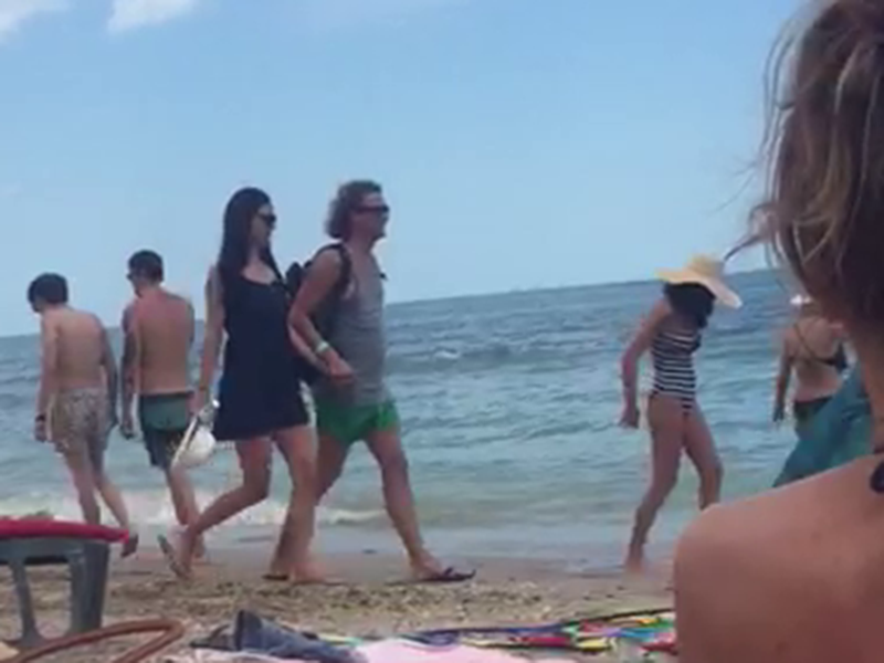 Oana Frigescu s-a relaxat la malul mării