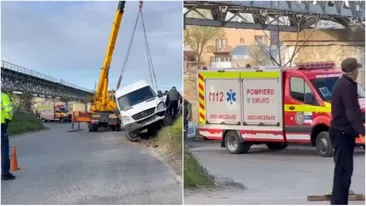 Microbuz cu 11 persoane, implicat într-un accident grav în Pravoha! A fost activat Planul roșu: 5 pasageri au ajuns la spital