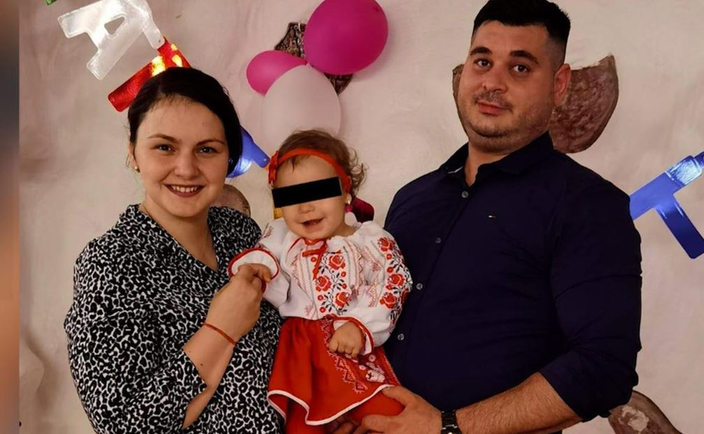 Constantin, Teodora și Sofia, fetița lor de 4 ani, au murit arși de vii/ sursă foto: social media