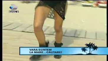 Asistenta lui Varciu intr-un show XXX! A facut un dans murdar pe plaja in vazul a zeci de barbati! A mimat sexul si si-a aratat partile intime