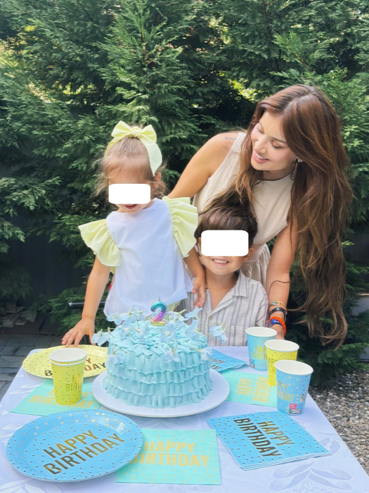 Petrecere mare în familia Alinei Ceușan! Micuța Perla a împlinit doi ani. Mesajul emoționant transmis de influenceriță: „Dorința devenită realitate”