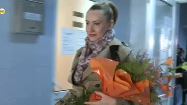 Primele imagini cu Oana Ionita la externarea din spital! A fost putin mai greu, dar...