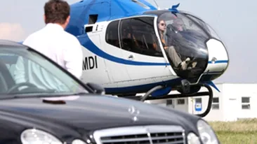Virgil Iantu: Imi doresc sa invat sa pilotez! A filmat promo-ul pentru Vrei sa fii milionar in elicopter!