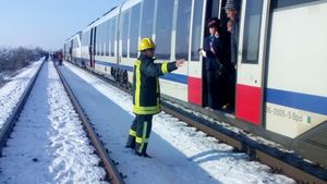 FOTO. Un bărbat de 52 de ani a murit în chinuri groaznice, tăiat de tren, la Leordeni. Cum a ajuns pe şine