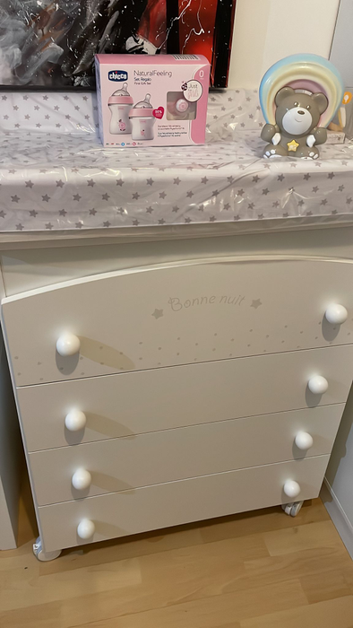 Totul este pregătit pentru venirea fiicei sale pe lume!