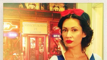 Nicoleta Luciu, mai sexy ca niciodata, costumata in Alba-ca-Zapada. A aratat de parca era rupta din basme