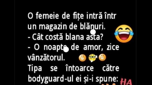 Bancul de weekend | O femeie de fițe intră într-un magazin de blănuri