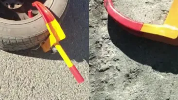 De-a râsu' plânsu'! Ce a făcut un român din Sectorul 4, după ce i-a fost blocată roata pentru parcare neregulamentară? Ce s-a descoperit în urma lui | VIDEO