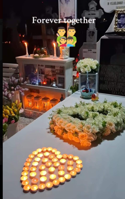 Ce a apărut la mormântul lui Sebi, tânărul ucis în accidentul provocat de Vlad Pascu. Ar fi împlinit 24 de ani