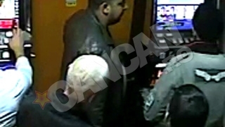 Jefuit de cei 1.700 de lei castigati la pacanele. Talharia a fost surprinsa de camerele de supravegheat din sala de jocuri mecanice