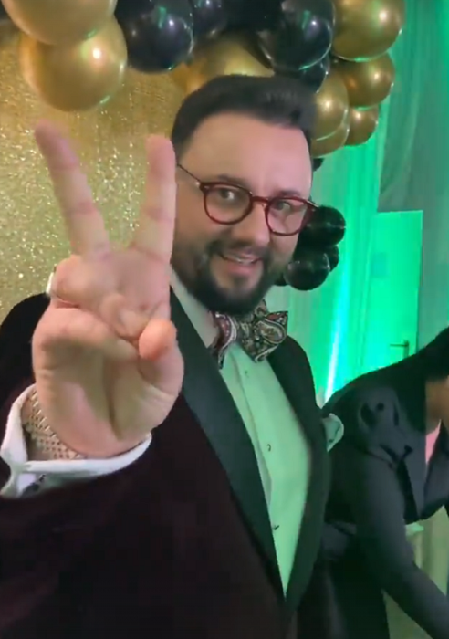 Andra și Cătălin Măruță s-au separat de Revelion. Unde a petrecut prezentatorul de la Pro TV și unde a fost cântăreața