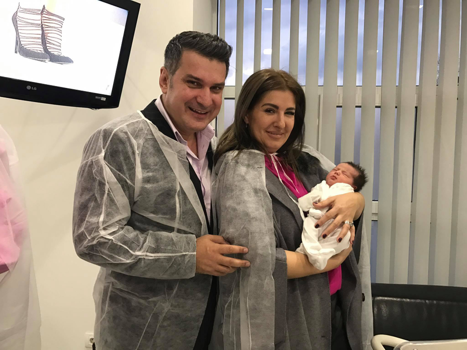 Christian Sabbagh şi Julia Sabbagh au devenit părinţi
