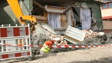 O casa din Sibiu a explodat!